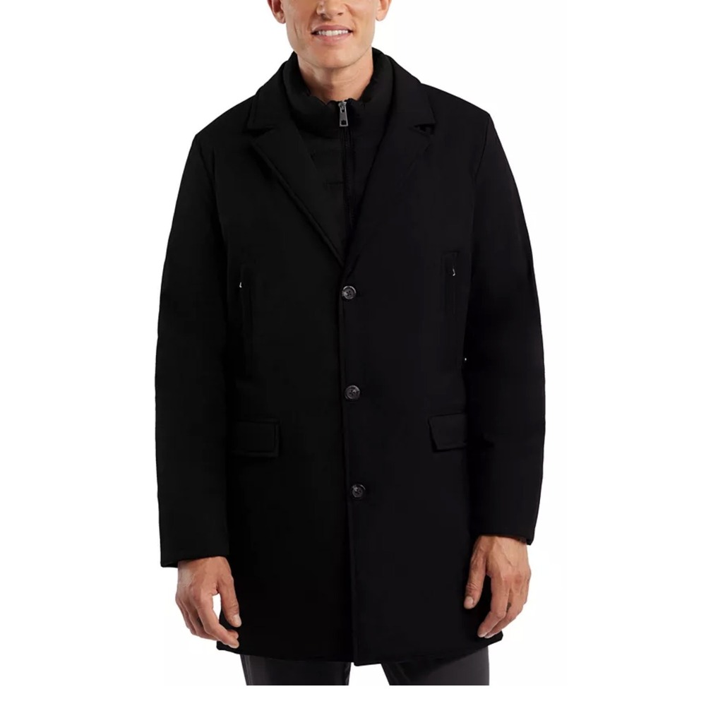 Hunter Men's Aldgate Premium Blazer Twofer Jacket Size Small Black Y8225HUM NWT